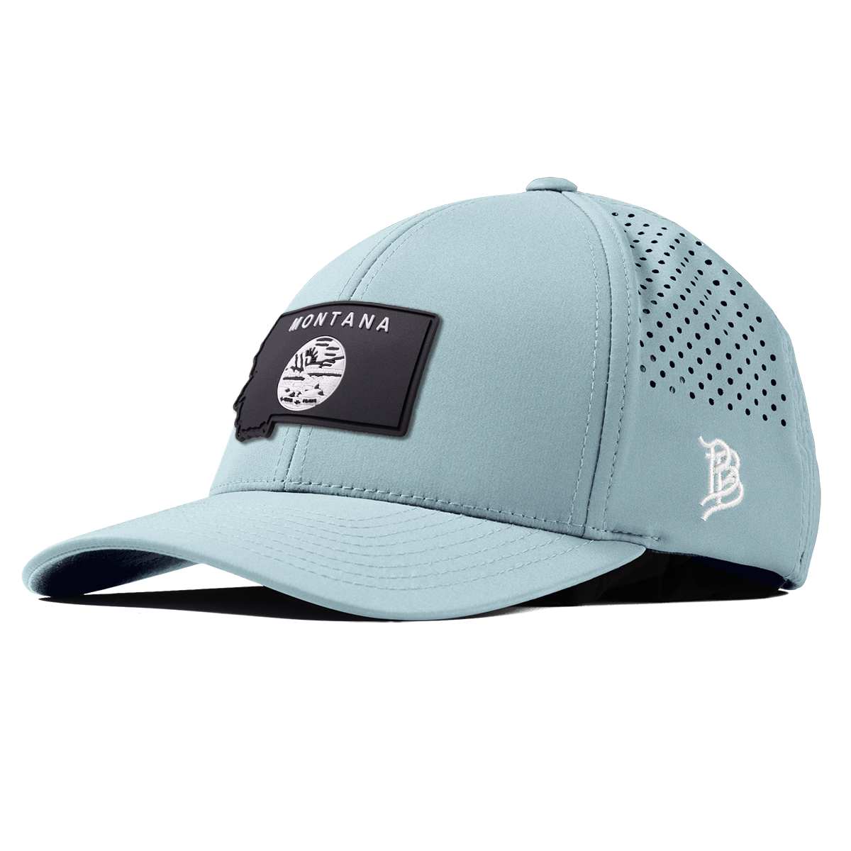 Montana Vintage Curved Performance Sky Blue