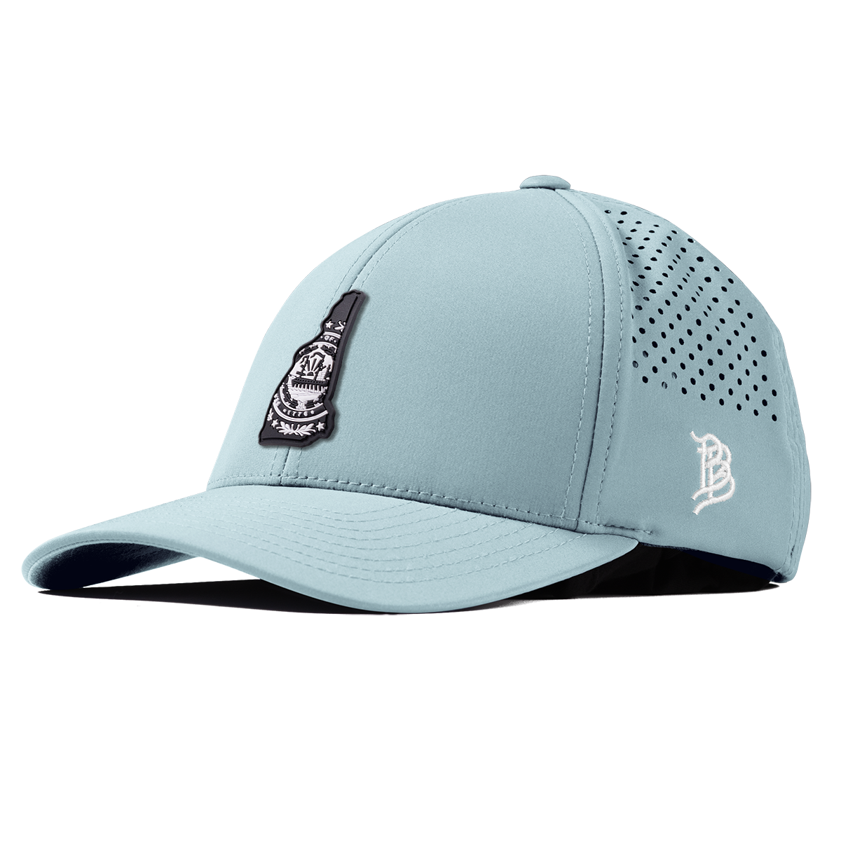 New Hampshire Vintage Curved Performance Sky Blue