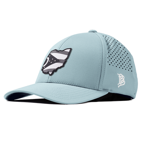 Ohio Vintage Curved Performance Sky Blue