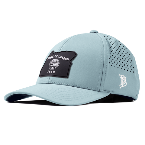 Oregon Vintage Curved Performance Sky Blue