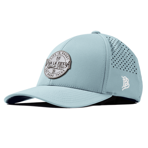 Branded Fiesta Curved Performance Sky Blue