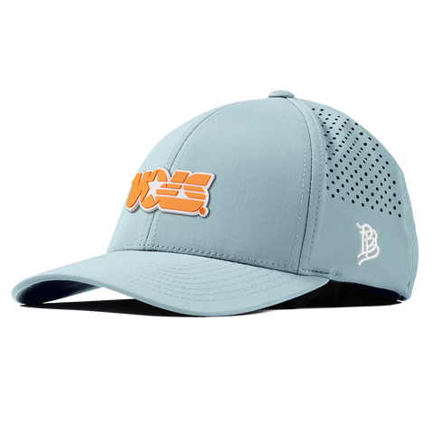 University of Tennessee "Tennessee Vols Block" Curved Performance Sky Blue