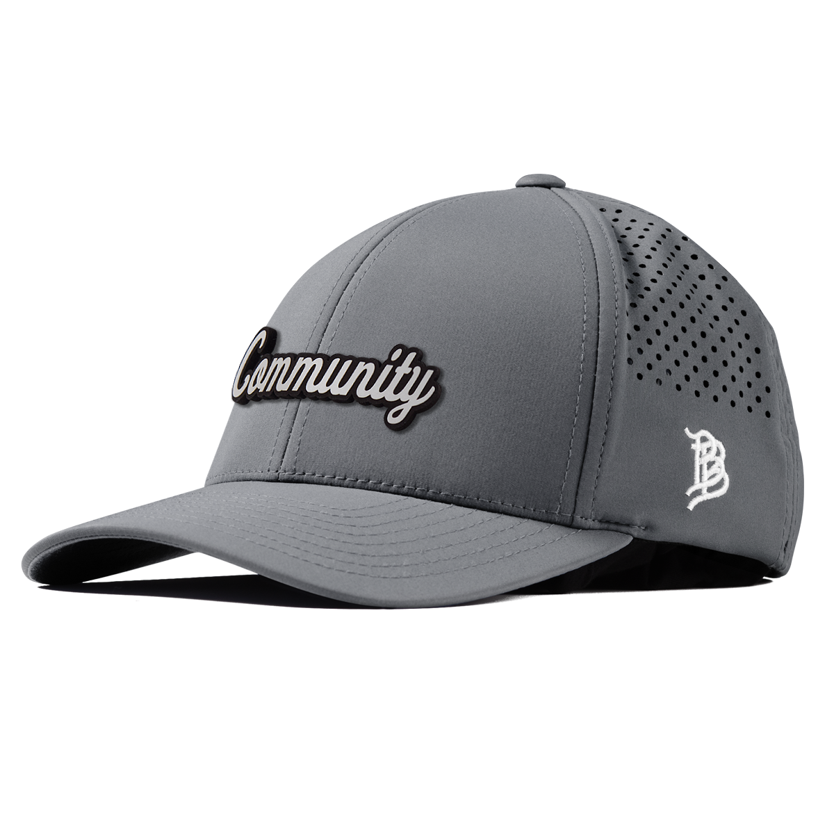Community Script White Curved Performance Slate