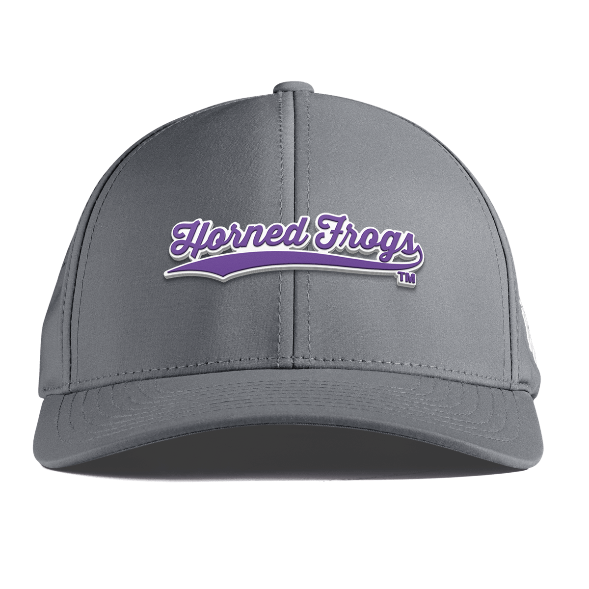 Texas Christian University "TCU Horned Frogs Scripts" Curved Performance Slate