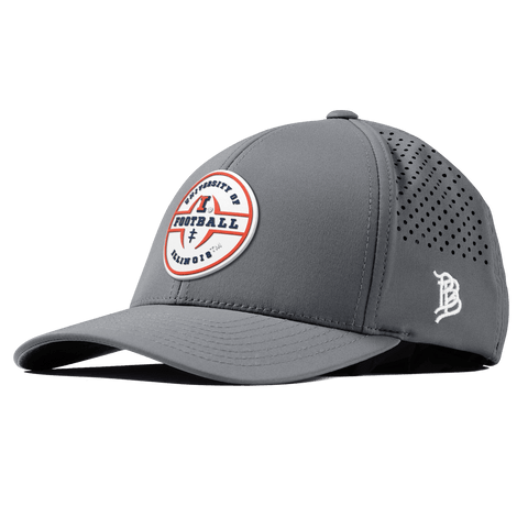 University of Illinois "Illinois Football Legacy" Curved Performance Slate