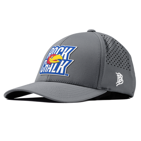 University of Kansas "Kansas Rock Chalk Block" Curved Performance Slate