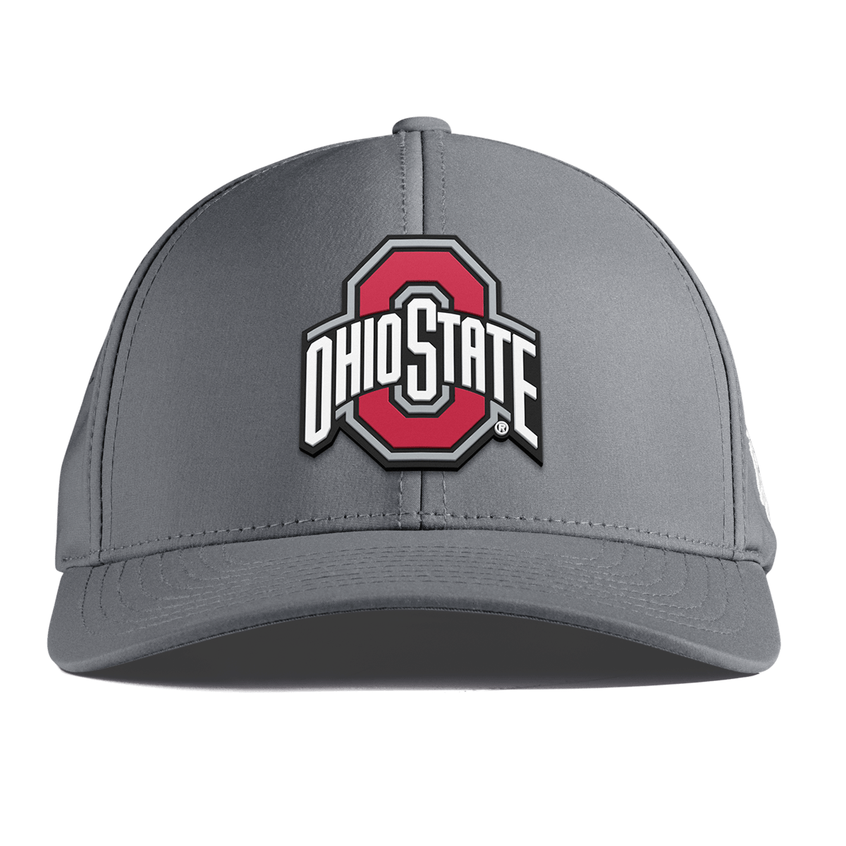 Ohio State University "Ohio State Gray Team Logo" Curved Performance Slate