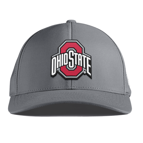 Ohio State University "Ohio State Gray Team Logo" Curved Performance Slate