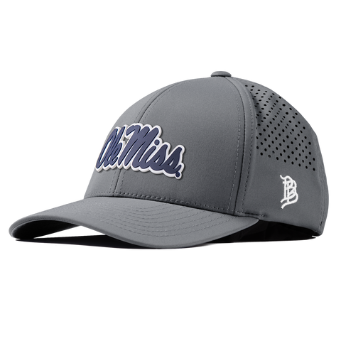 University of Mississippi "Ole Miss Navy Script" Curved Performance Slate