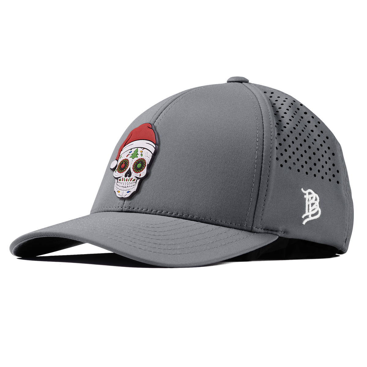 Santa Skull PVC Curved Performance Slate