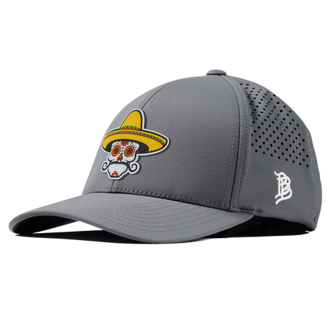 Sombrero Skull PVC Curved Performance Slate