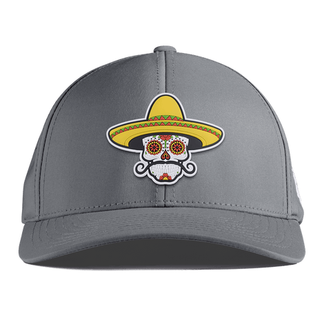 Sombrero Skull PVC Curved Performance Slate