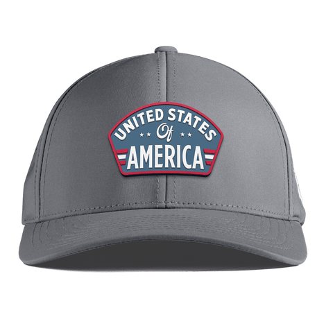 United States of America Badge Curved Performance Slate