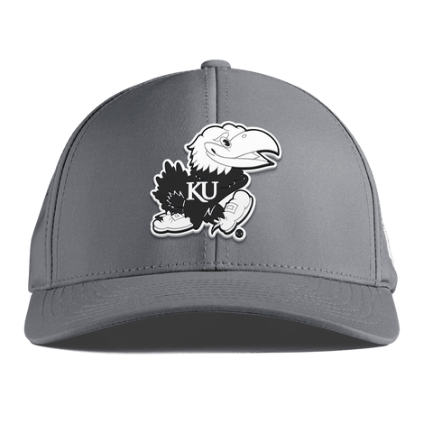 University of Kansas "Vintage Jayhawk" Curved Performance Slate