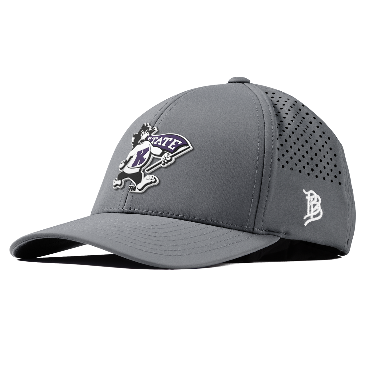 Kansas State University "Vintage Kansas State Wildcat" Curved Performance Slate
