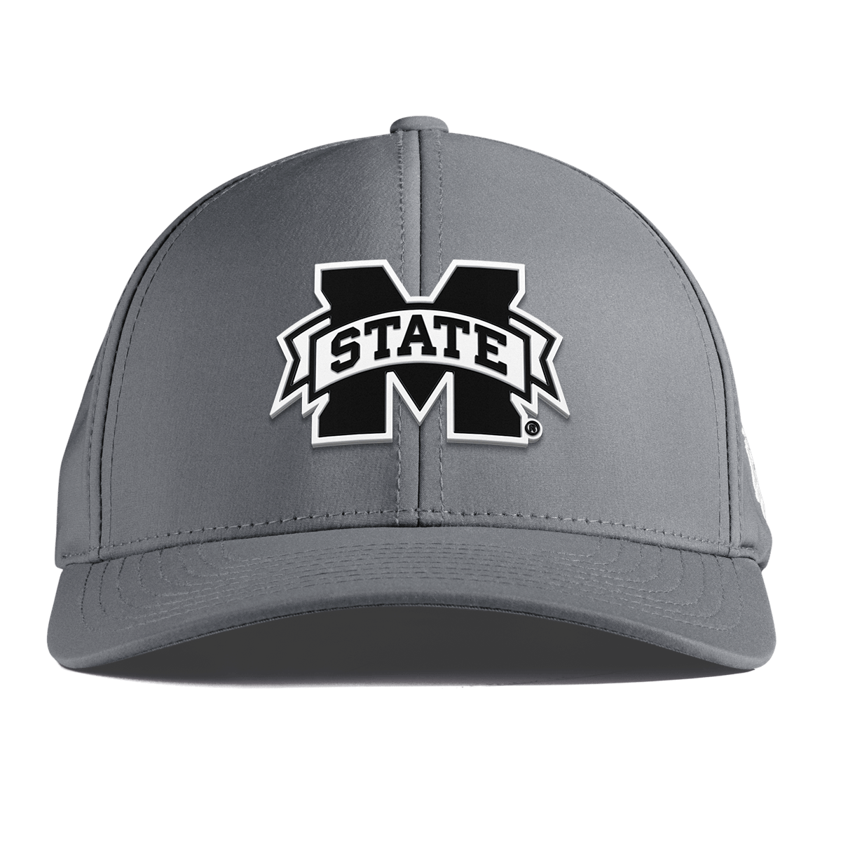 Mississippi State University "Vintage Miss State Team Logo" Curved Performance Slate