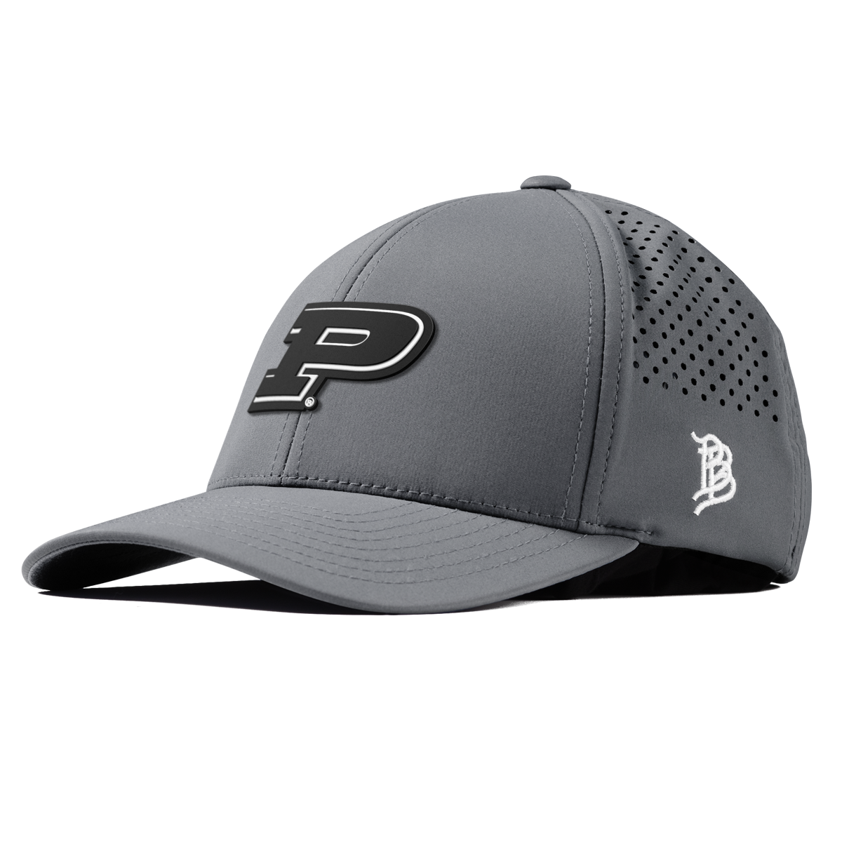 Purdue University "Vintage Purdue Team Logo" Curved Performance Slate