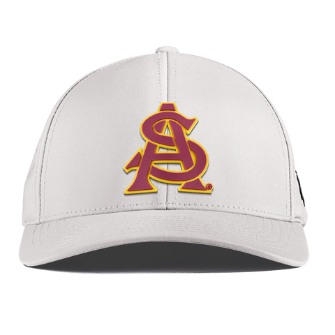 Arizona State University "ASU Baseball and Gold" Curved Performance White