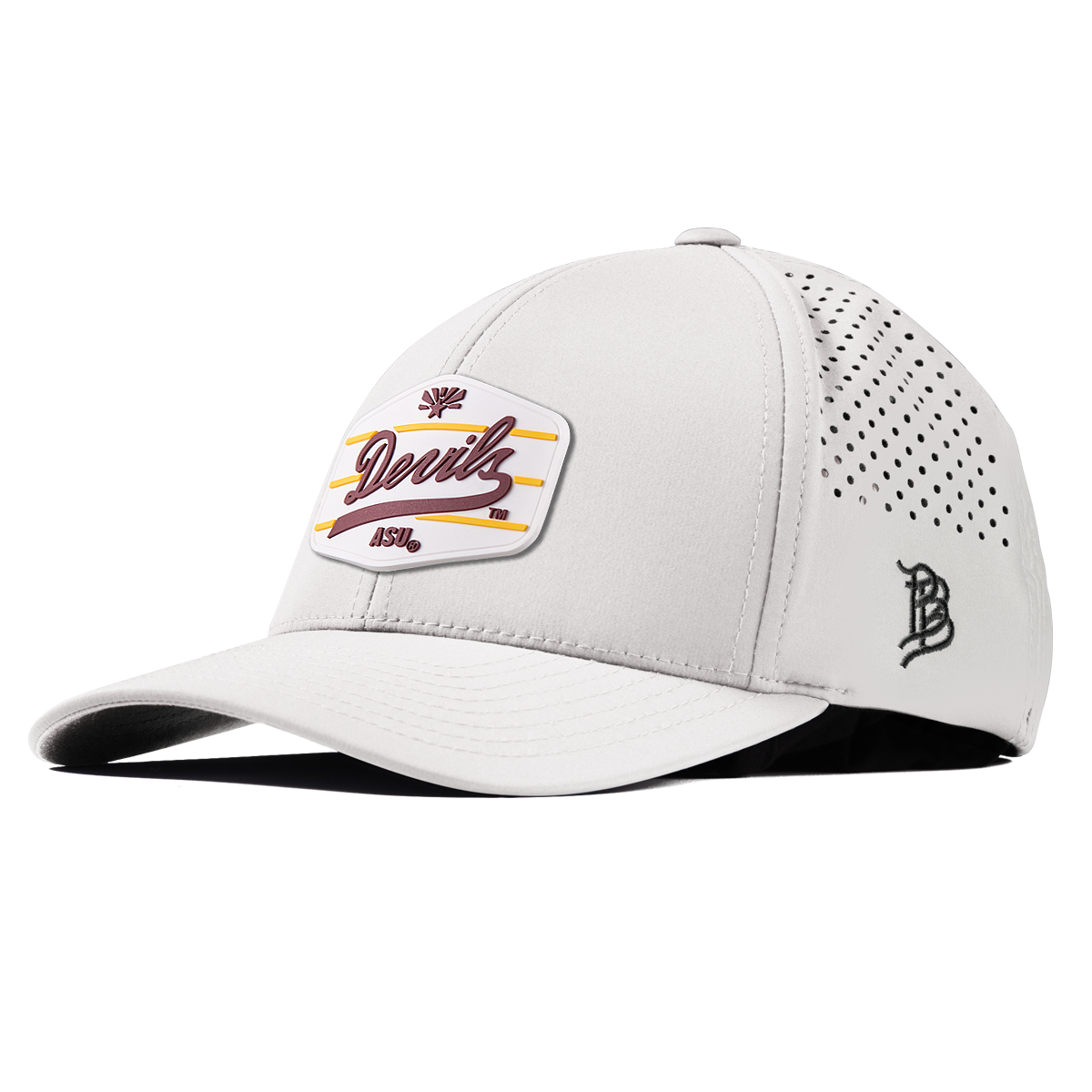 Arizona State University "ASU Devils" Curved Performance White