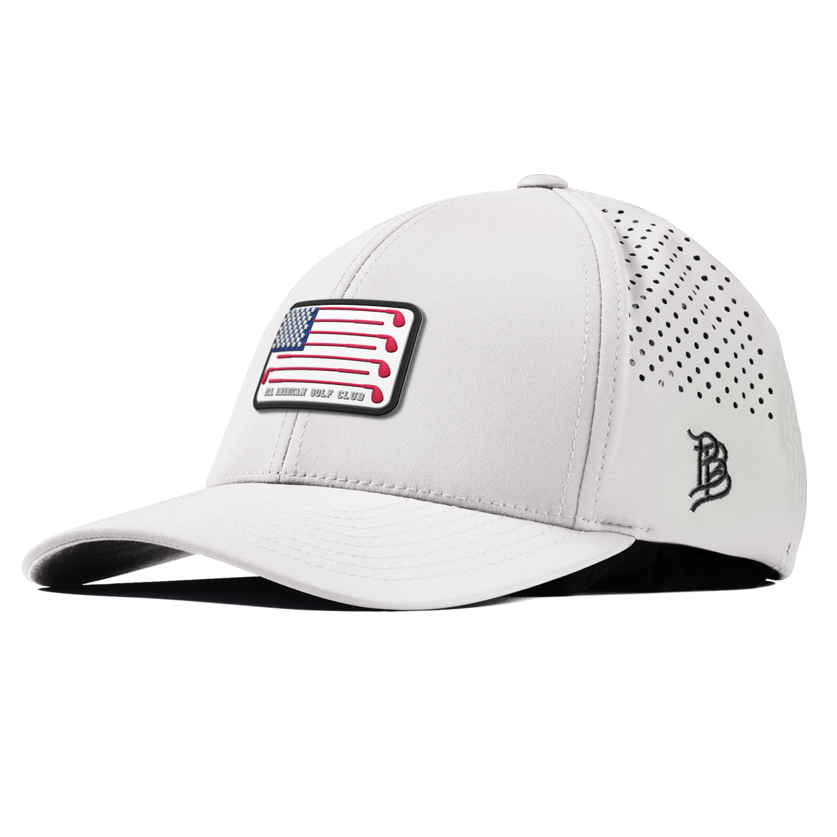 Hailey Ostrom "All American Golf Club" Curved Performance White