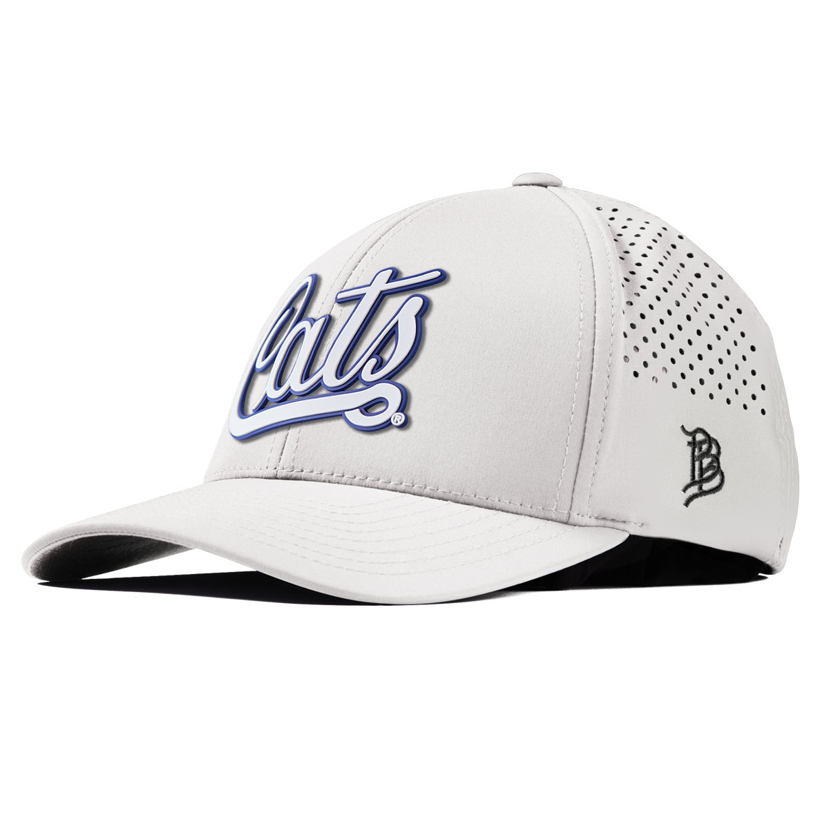 University of Arizona "Arizona Cats Script" Curved Performance White