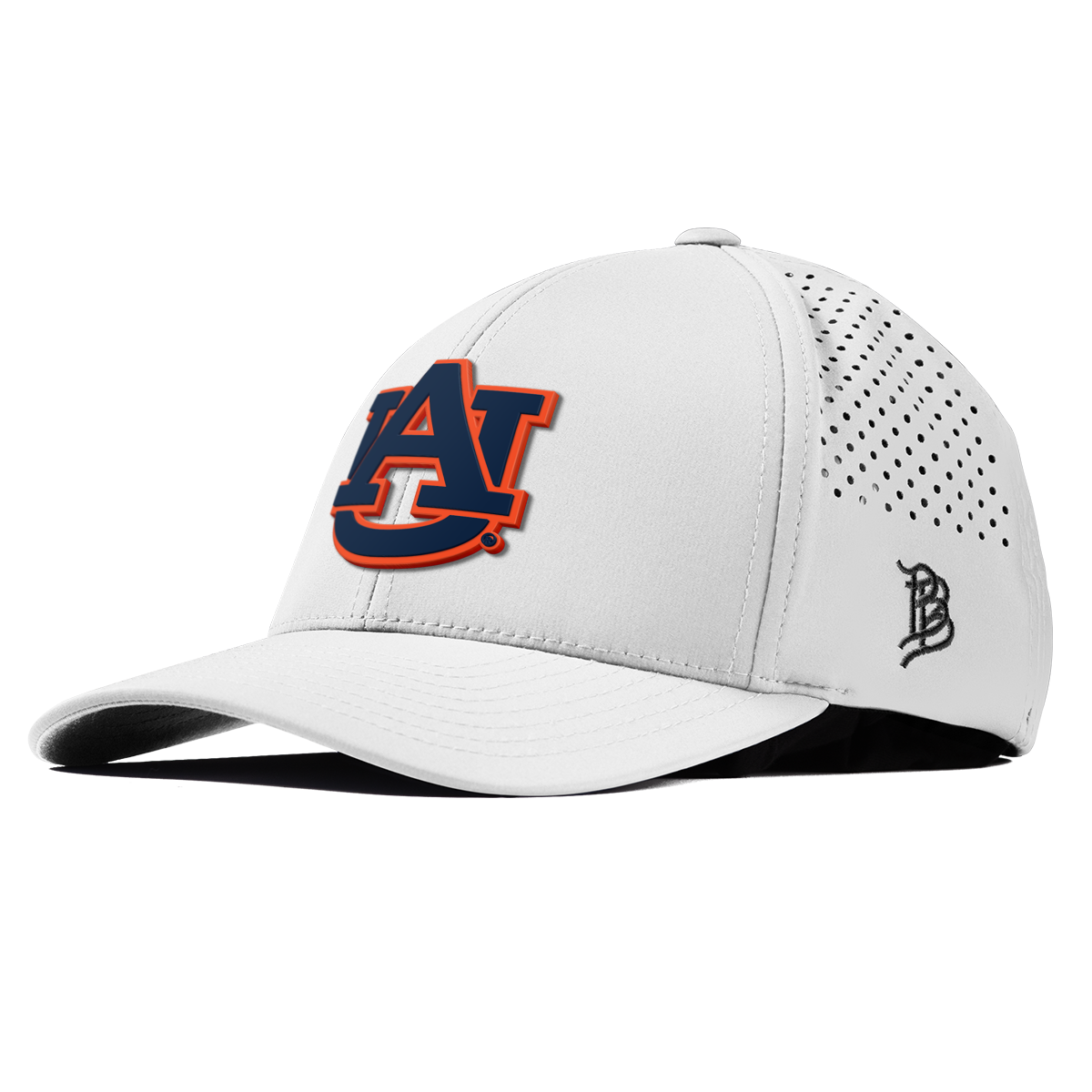 Auburn University "Auburn Team Logo" Curved Performance White