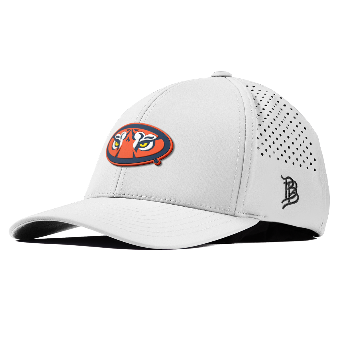 Auburn University "Auburn Tiger Eyes" Curved Performance White