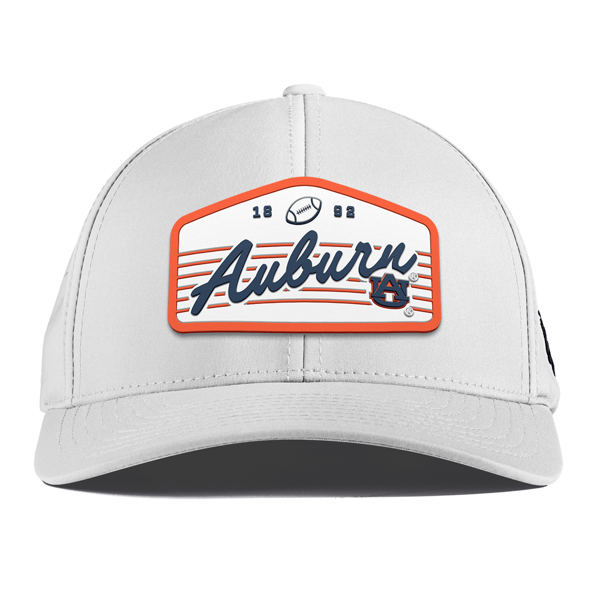 Auburn University "Auburn Tigers Football" Legacy Curved Performance White