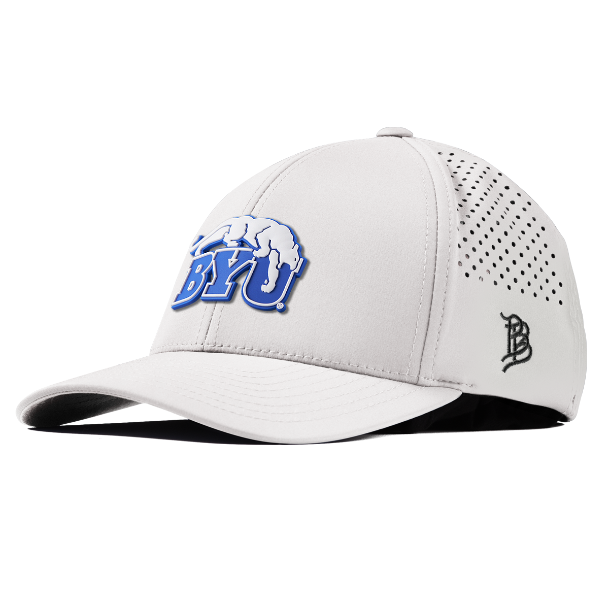 BYU "BYU Cougars" Curved Performance White