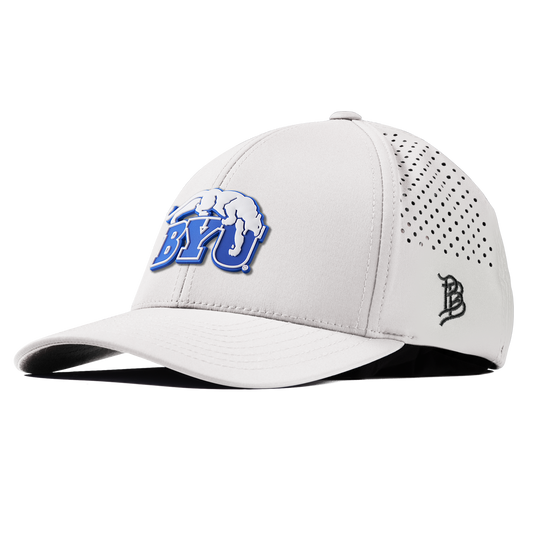 BYU "BYU Cougars" Curved Performance White