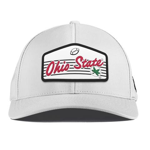 Ohio State University "Buckeyes Football'" Curved Performance White