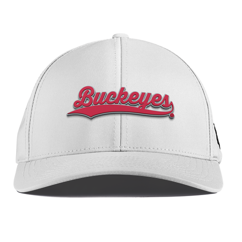 Ohio State University "Buckeyes Script" Curved Performance White