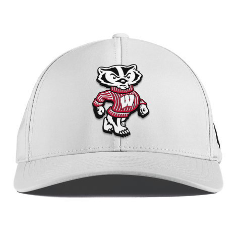 University of Wisconsin "Bucky Badger" Curved Performance White