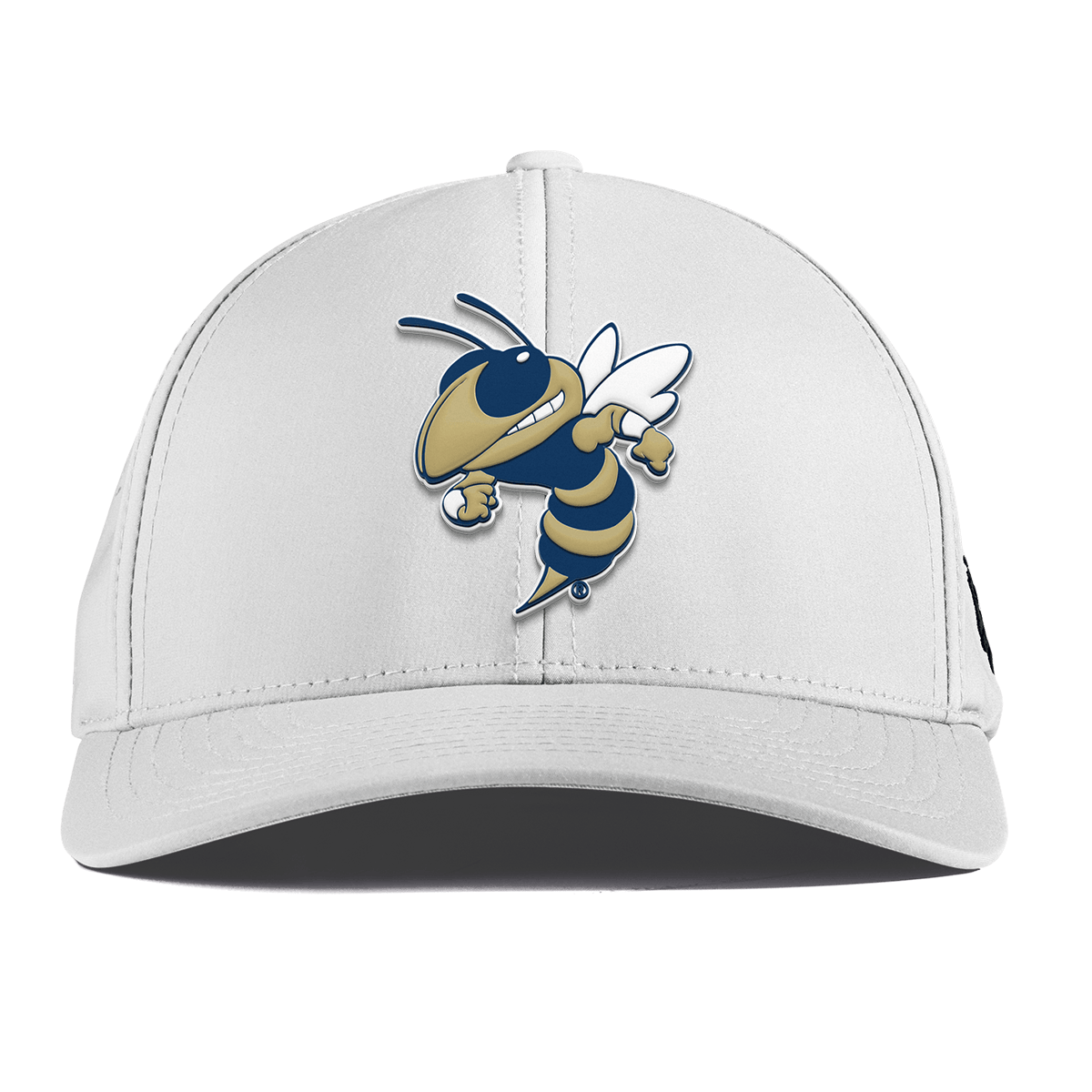 Georgia Tech University "Buzz Buzz" Curved Performance White 