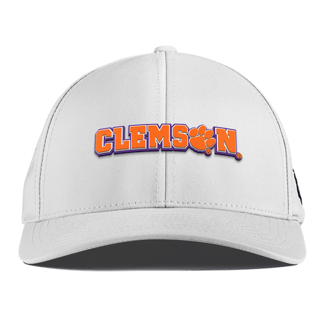 Clemson University "Clemson Block" Curved Performance White