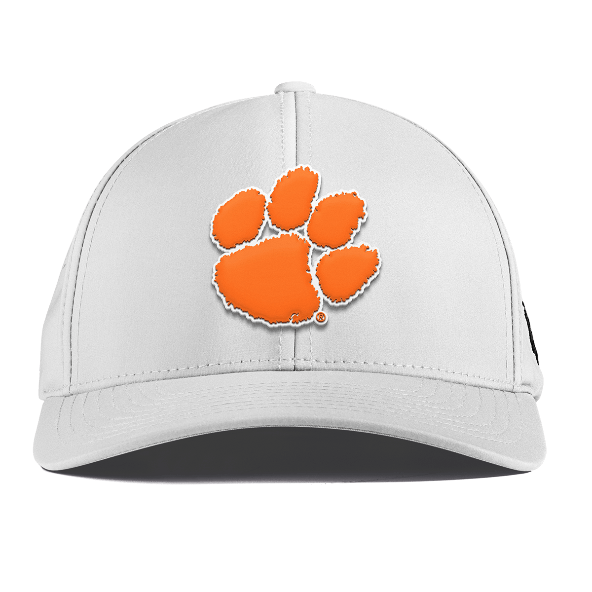 Clemson University "Clemson Tiger Paw" Curved Performance White