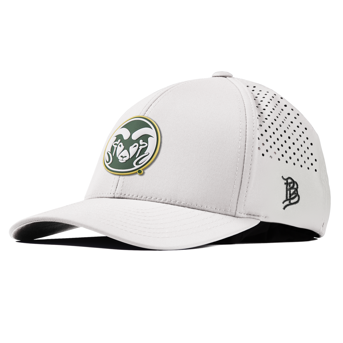 Colorado State University "Colorado State Team Logo" Curved Performance White