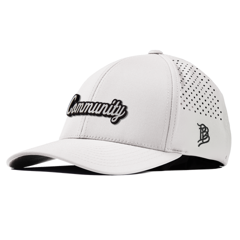 Community Script White Curved Performance White