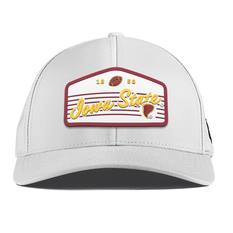Iowa State University "Cyclones Football" Curved Performance White