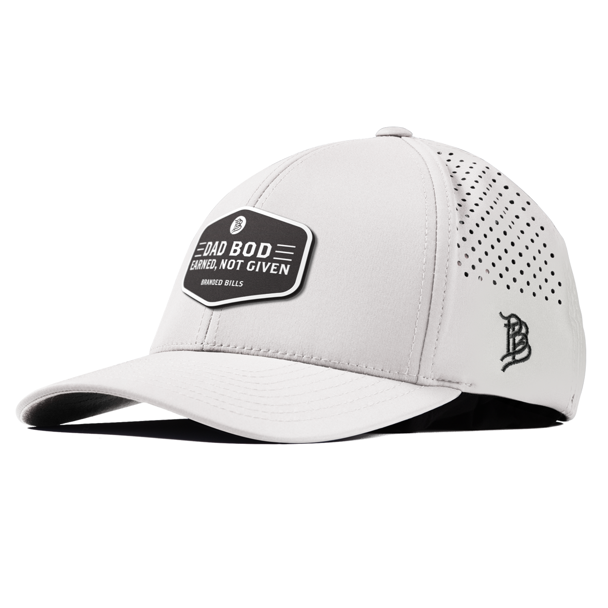 Dad Bod Curved Performance White