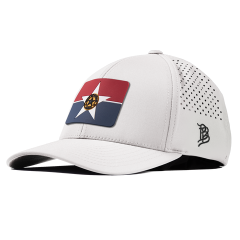 Dallas Flag Curved Performance White