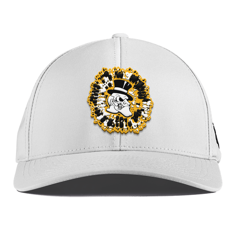 Wake Forest University "Deacons Tie Dye" Curved Performance White