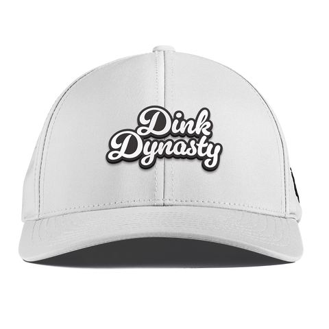 Dink Dynasty Script Curved Performance White