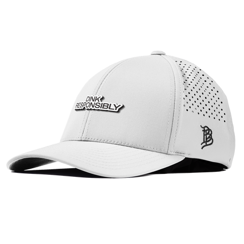 Dink Responsibly Curved Performance White
