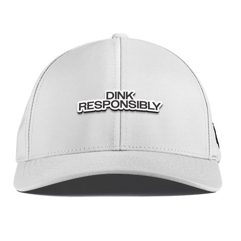 Dink Responsibly Curved Performance White
