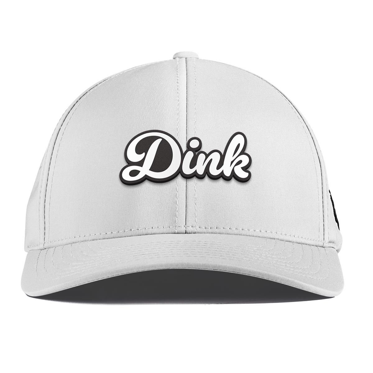 Dink Script Curved Performance White