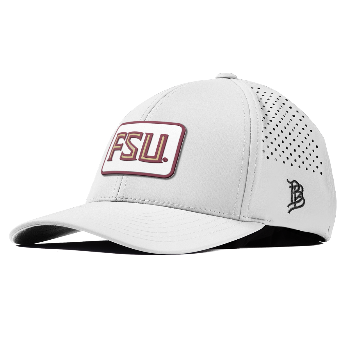 Florida State University "FSU Badge" Curved Performance White