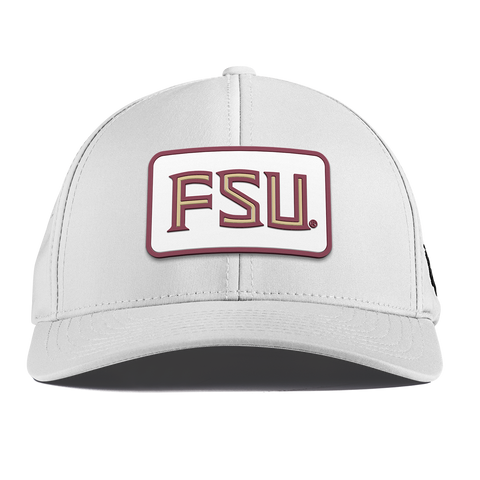 Florida State University "FSU Badge" Curved Performance White