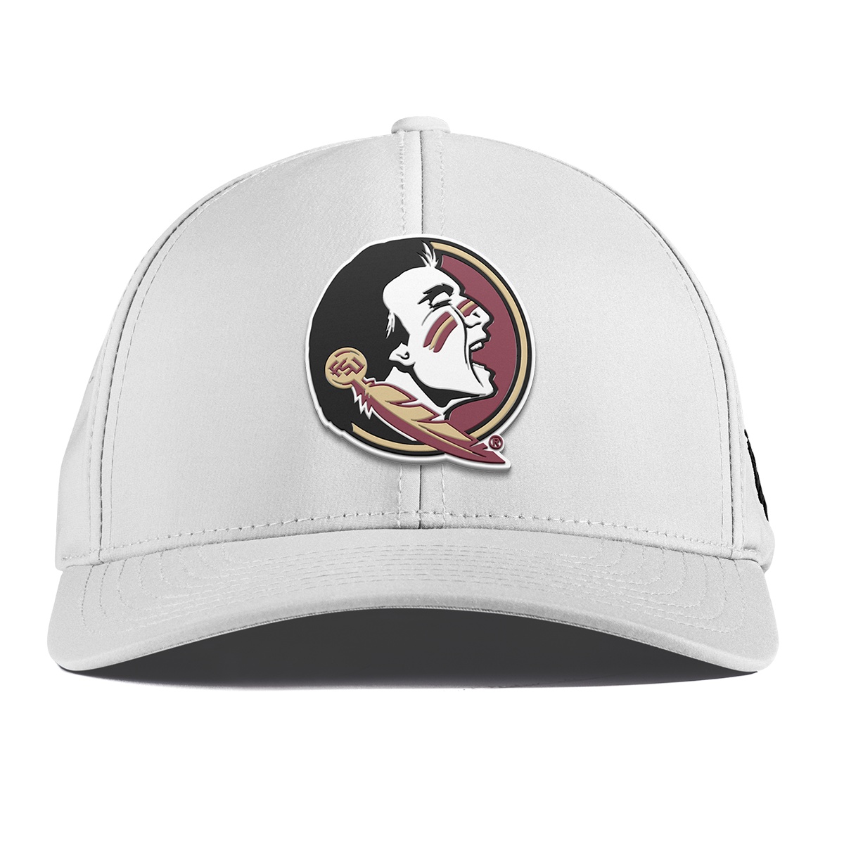Florida State University "FSU Team Logo" Curved Performance White 