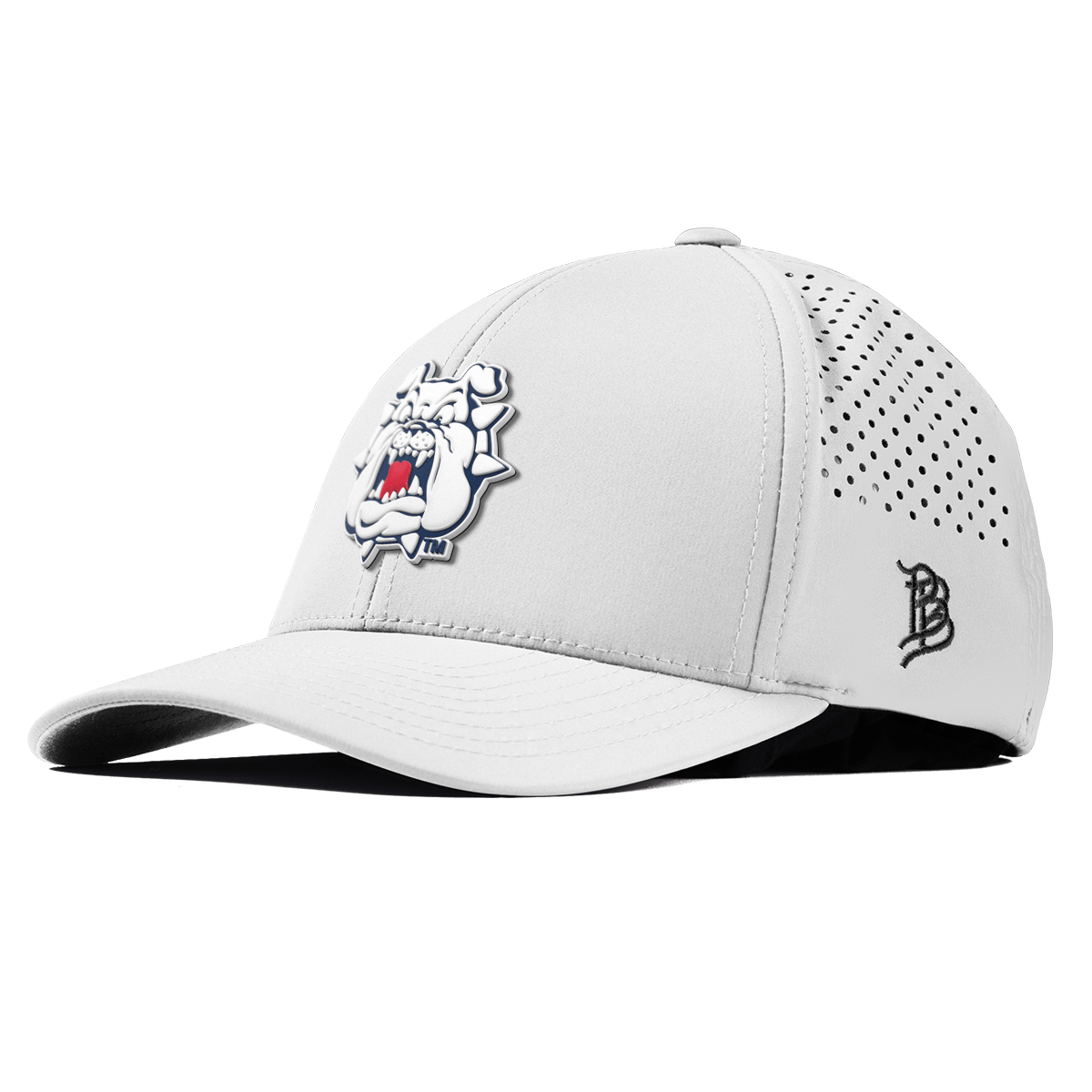Fresno State University "Fresno State Bulldogs" Curved Performance White